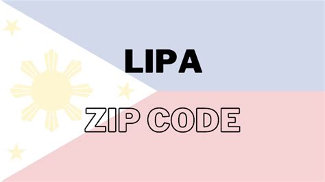 Lipa Zipcode .